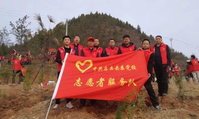 县委党校：义务植树活动“为房添绿，为党添彩”