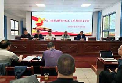大木厂镇中心学校：召开后勤财务系统使用培训会