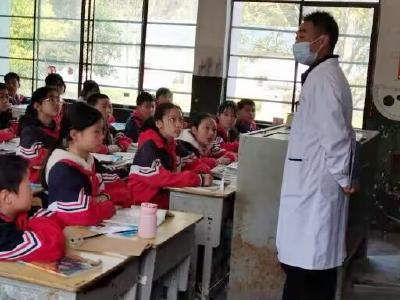 大木厂镇希望小学：开展传染病防控宣讲进校园活动