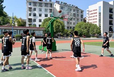 房县2024年中学生校园篮球联赛开幕