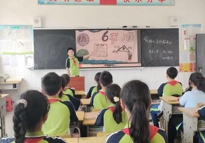 军店小学：预防溺水 我有“画”说