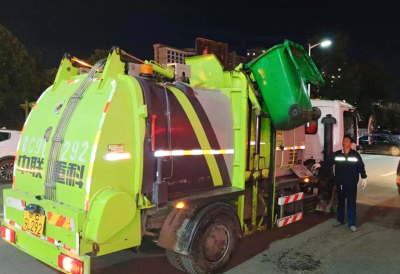 ​县城市管理执法局：强化餐厨垃圾管理 维护良好城市环境