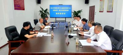 省公共资源交易中心来我县调研