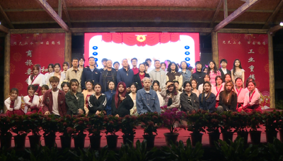 白鹤镇举办庆五四校地交流互动文艺汇演