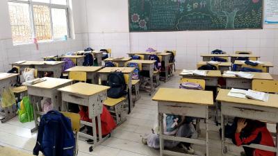 土城小学：党建引领聚合力  防震演练提技能