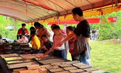 房县：庆五一 迎五四 观红展