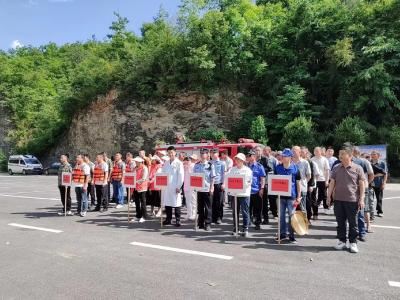 青峰镇：闻“汛”而动  演练备战