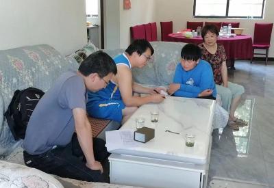 门古寺镇河兴小学：携手防溺水 温暖家访行