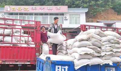 九道乡：新型燃料进炉膛 烟农心头乐滋滋