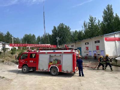 城关镇开展烟花爆竹安全事故应急救援演练