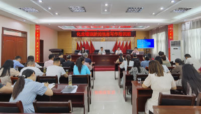 化龙堰镇：举办新闻信息写作培训班
