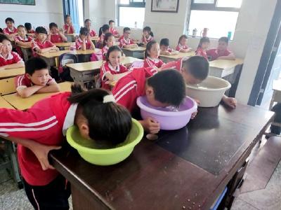 大木厂镇大木小学：开展“防溺水”体验式安全教育活动