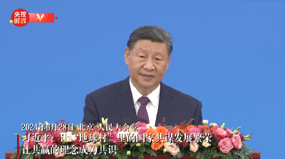 独家视频丨习近平：让“地球村”里的国家共谋发展繁荣 让共赢的理念成为共识