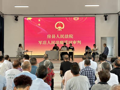 窑淮镇：巡回法庭进乡村解纷送法促和谐