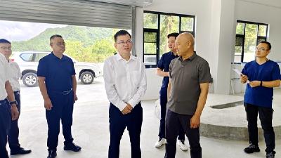 杨丹华在中坝乡调研时强调：做强特色产业推动乡村振兴 多措并举打好防汛“主动仗”