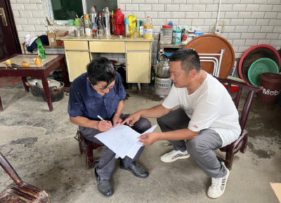 窑淮镇：走村不漏户 步步暖民心