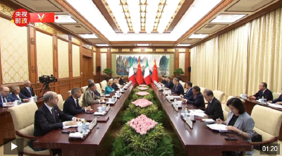 独家视频丨习近平会见意大利总理：倡导文明互鉴 推动不同文明平等对话