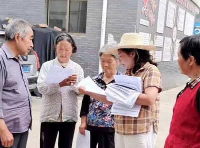 沙河乡：体检结果送上门 百姓满意好开心