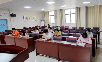 门古寺镇中心卫生院开展国家基本公共卫生服务项目知识考试的活动