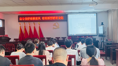 大木厂镇：倡导良好家教家风 培育新型婚育文化