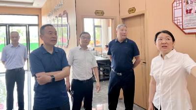 省民政厅一行来房调研社会事务工作