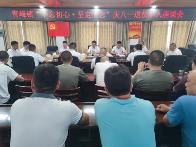 青峰镇：共忆军旅荣光 凝聚奋进力量