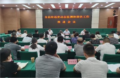 全县防返贫动态监测和帮扶工作推进会召开：聚焦“十个重点”补齐差距短板