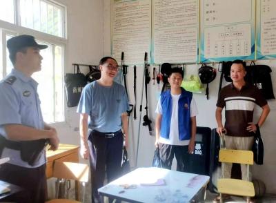 九道乡：多方联动共筑校园安全防线