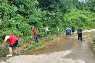 沙河乡：环境卫生大行动 美好生活在其中