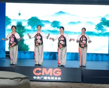 房县诗经民歌走进央广总台签约活动现场