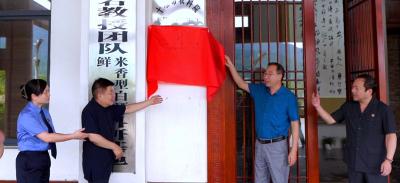 房县首个知识产权部门协同保护工作站揭牌成立