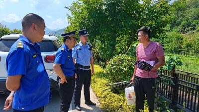 军店镇：加强水域执法 守护生态家园