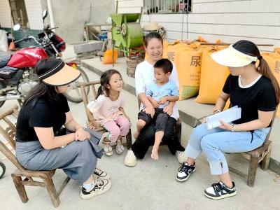 门古寺镇秦口小学开展开学前家访活动