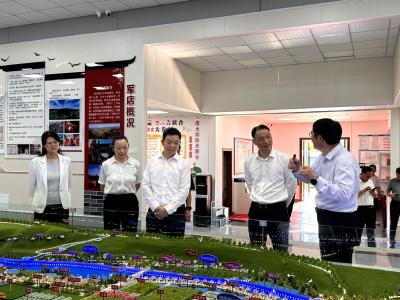 省委宣传部文明创建处调研组来房调研文明河流建设、文明城市创建工作