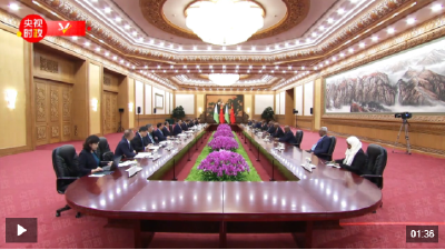 独家视频丨习近平会见吉布提总统：你是中非合作论坛一路成长壮大的见证者和促进者