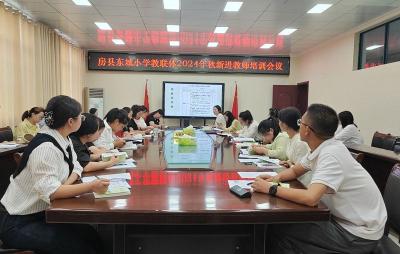 房县东城小学：凝“新”聚力 沐光而行