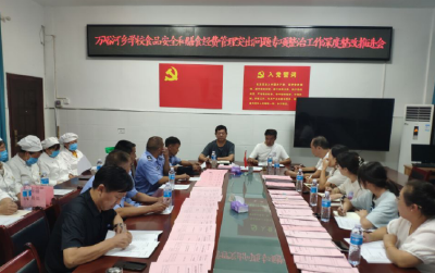 万峪学校：规范膳食经费管理 严把食品安全关