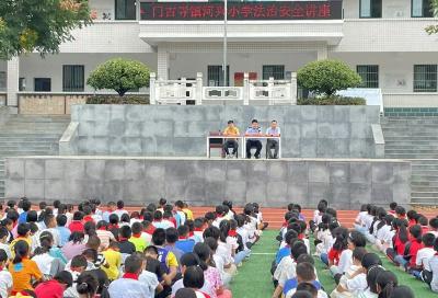 门古寺镇河兴小学：交通知识“耳边听” 安全出行“心中记”