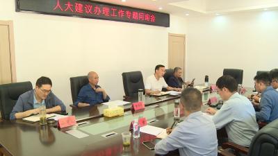 县人大常委会召开专题问询会聚焦上龛乡林下中药材种植建议办理情况