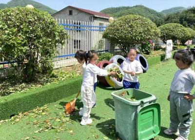 门古寺镇中心幼儿园：幼儿劳动教育 播种成长种子