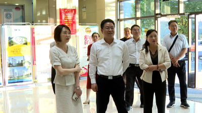 省统计局来房调研经济形势