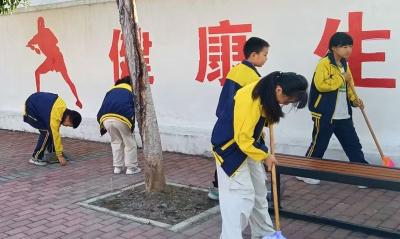 门古寺镇秦口小学：创建绿色校园 守护绿水青山