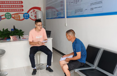 五台司法所：为新入矫对象办理入矫手续