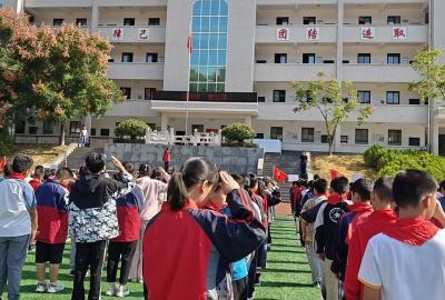 门古寺镇河兴小学：开展歌颂祖国 喜迎国庆活动
