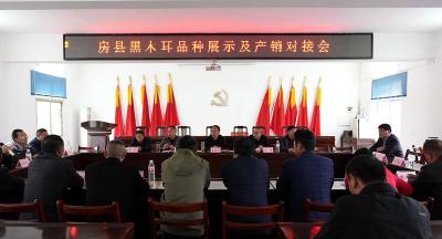 我县开展黑木耳品种展示和产销对接工作