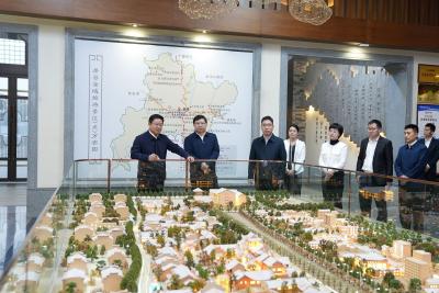 团省委书记刘治田来我县调研共青团工作