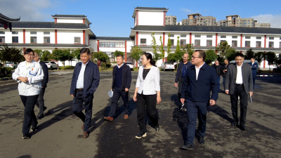 北京房山区委党校来房考察