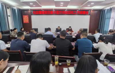 化龙堰镇召开2025年度城乡居民医疗保险征收工作部署会