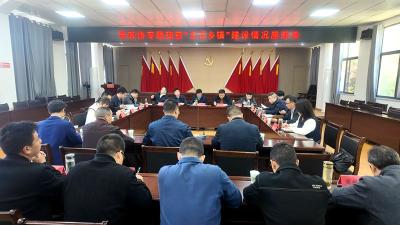 县政协专题视察上龛乡“五无乡镇”建设情况