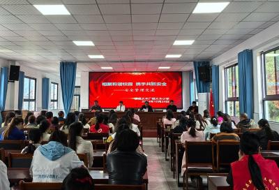 大木厂镇：相聚和谐校园 携手共抓安全